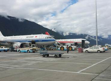 flight to Tibet
