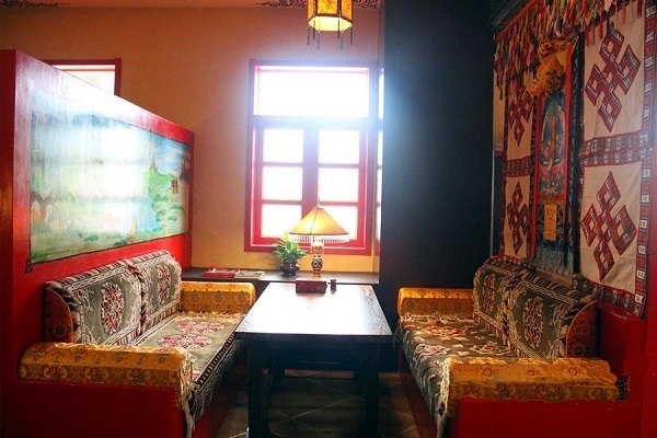 an exquisite tibet restaurant.