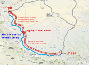 Tibet Overland Routes Tibet Overland Routes