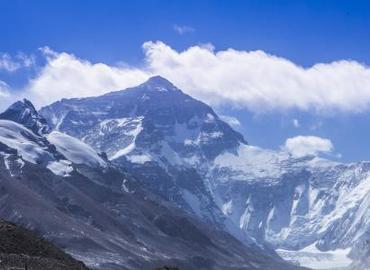 Mount Everest is situated between China and Nepal with 8848 meters high, which is the highest peak in the world. Mount Everest is situated between China and Nepal with 8848 meters high, which is the highest peak in the world.